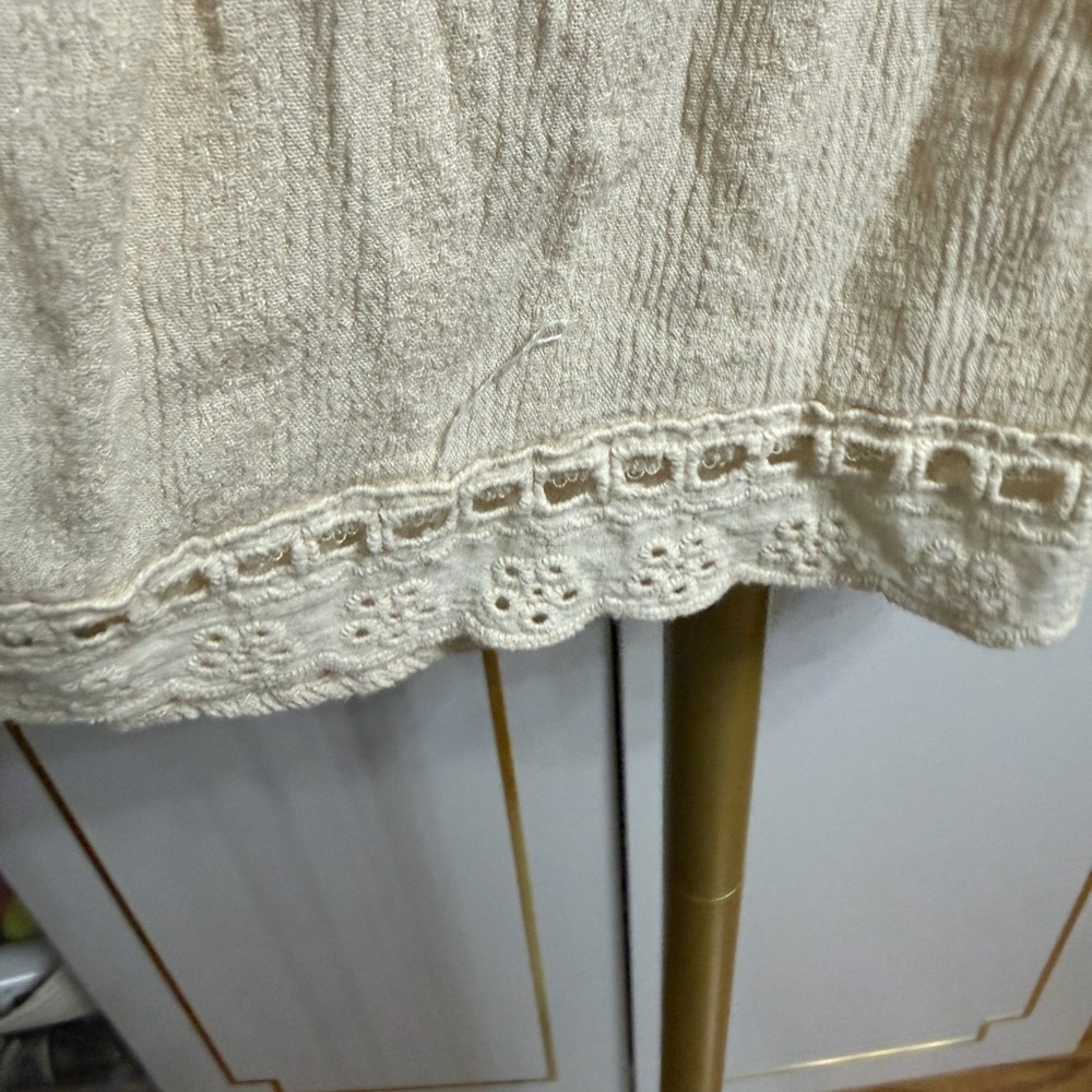 Knox Rose Cream Blouse with Floral Embroidery #0010 - Picture 9 of 9